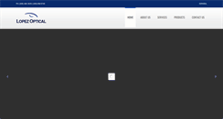 Desktop Screenshot of lopezoptical.com